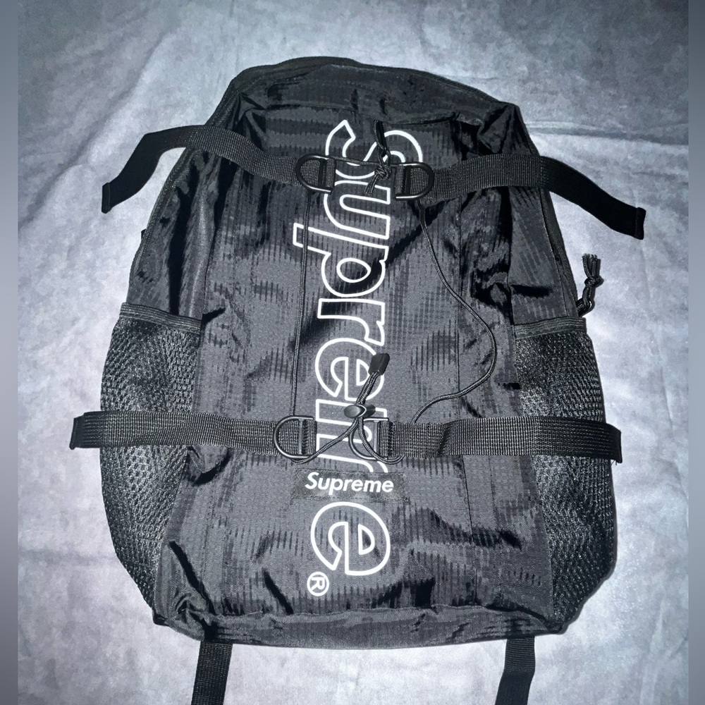Supreme Black Backpack